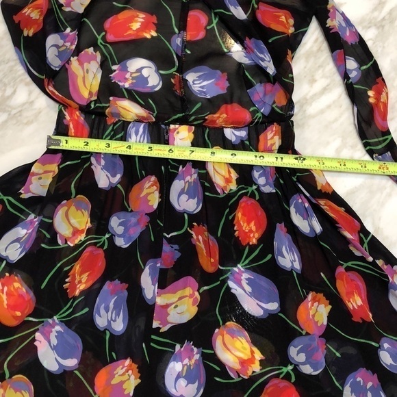 California select originals /American apparel dress/ Vintage Material M/L - Picture 6 of 8